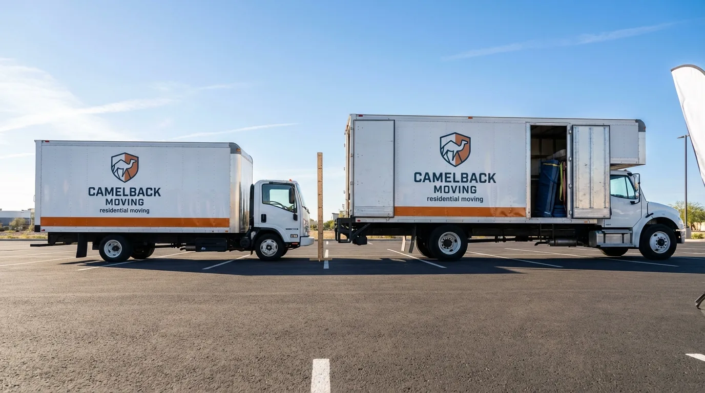 Moving truck size capacity guide in Albany